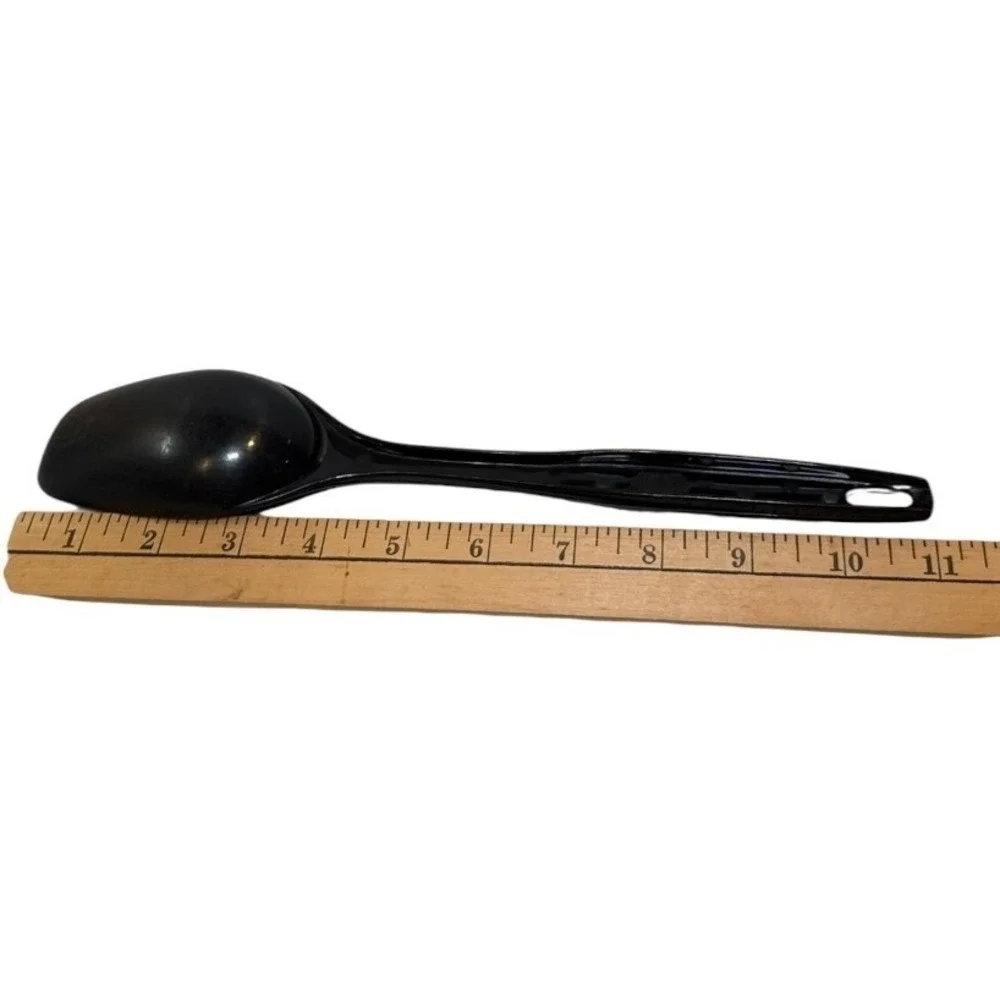 Vintage Foley Black Nylon Mixing Spoon 10.5 Inch Kitchen Utensil‎ Non-Stick Safe